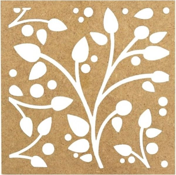 Набор подставок Флора 10x10 см 2 шт. Rosa Talent 