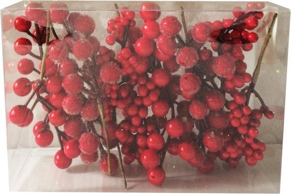 Набор новогодних декораций Пучок ягод мелких EPI-55126 