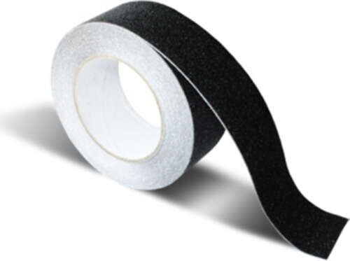 Стрічка самоклейка протиковзка чорна 50 мм 10 м