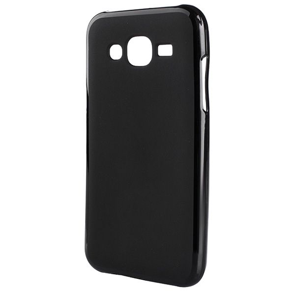 Накладка Drobak Elastic PU для Samsung Galaxy J5 SM-J500H Black — фото 1