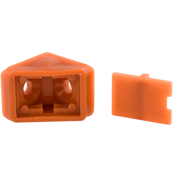 Кутник монтажний одинарний горіх Італія DC