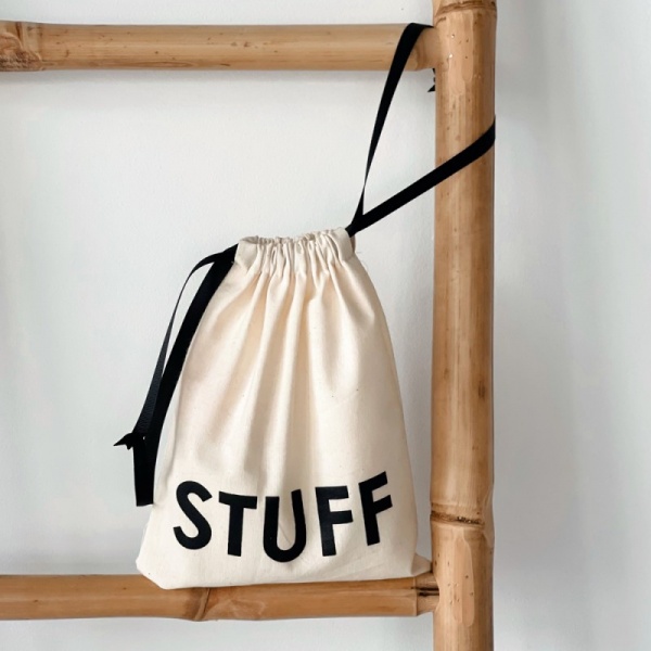 Органайзер текстильний Organize M-stuff Stuff бавовняний світлий 180x230 мм