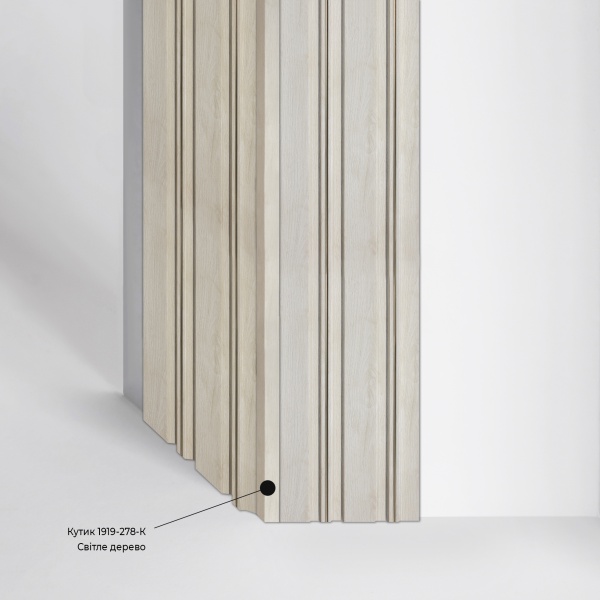 Уголок MARCO decor 1919-278-К светлое дерево 19х19х2900 мм