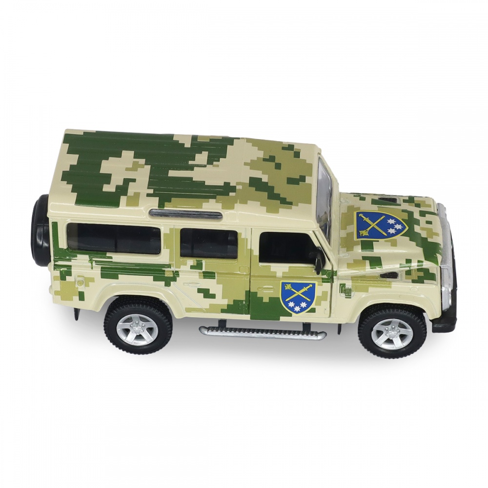 Автомодель TechnoDrive 1:32 серии Шевроны Героев Land Rover Defender ОК «Восток» 250396UM