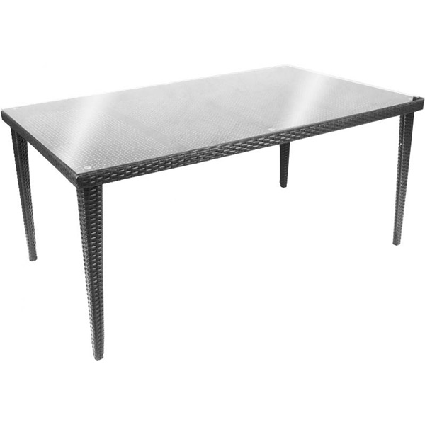 Стіл Indigo HYT-1701 Black 90x160 см чорний