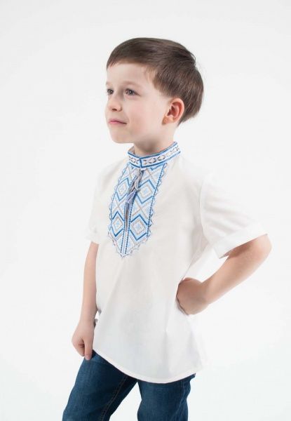 Теніска Гармонiя Диканька р.140 білий 33289 