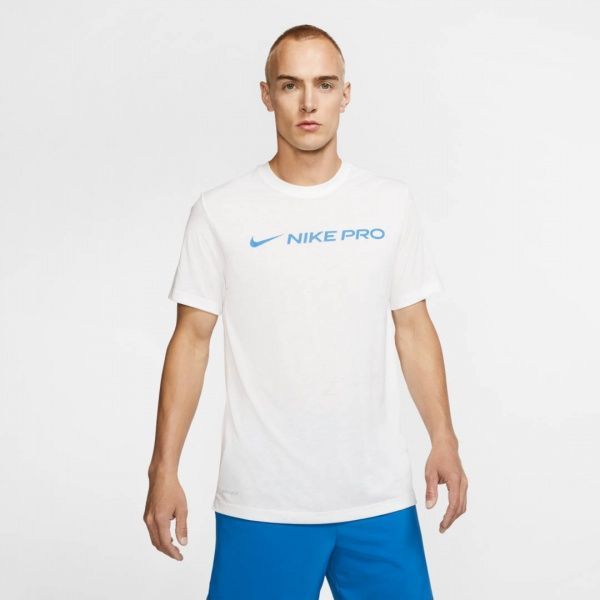 Футболка Nike M NK DRY TEE PRO CD8985-100 M білий
