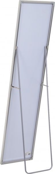 Напольное зеркало в алюминиевой раме ЭЗ-00524 серебряный 35x151.5 см
