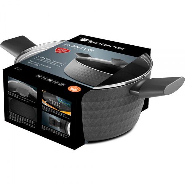 Каструля з кришкою Kontur-20C Polaris