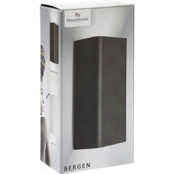 Подсветка декоративная Nowodvorski Bergen White 2x35 Вт GU10 металл/белый 9706