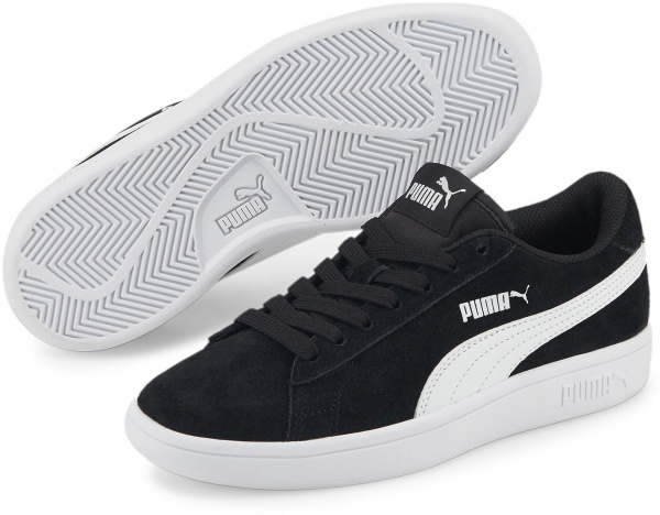 Кроссовки Puma Smash v2 SD Jr 36517601 р.UK 3,5 черный