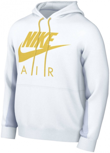 Джемпер Nike M NSW NIKE AIR BB PO HD DM5202-100 р. XL білий