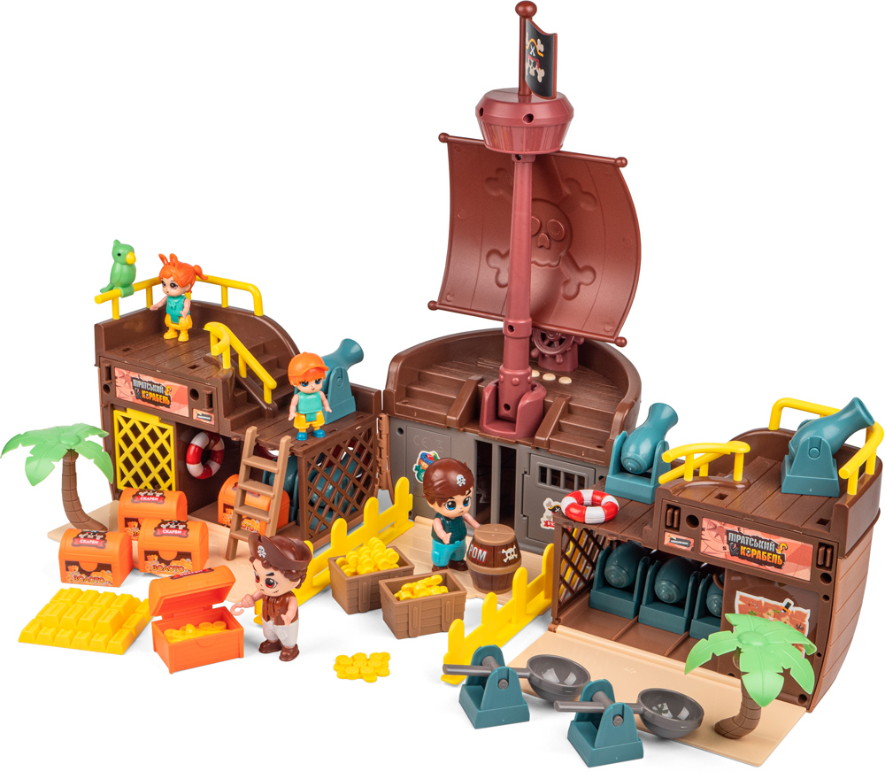 Игровой набор OTAMANKO Пиратский корабль 532.02.16