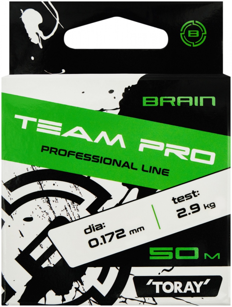 Леска Brain 50 м 0,172 мм 2,9 кг Team Pro