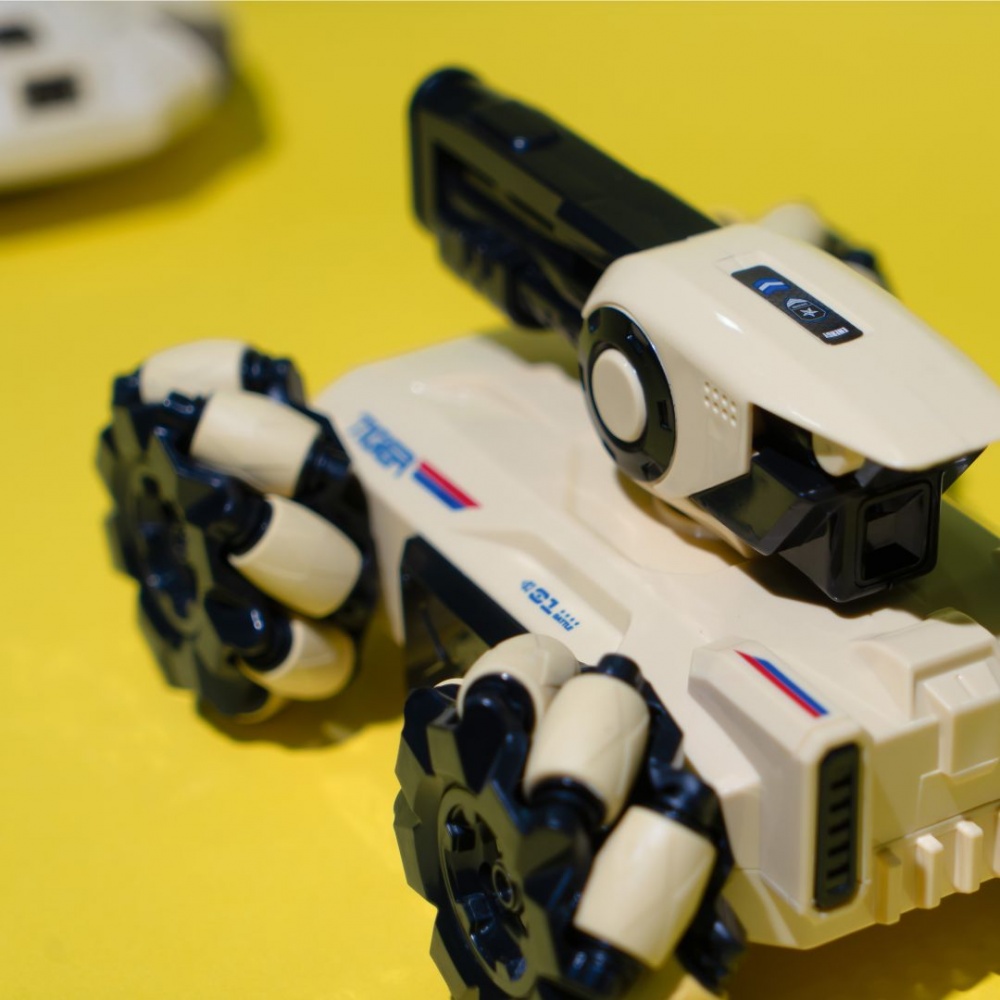 Танк на радиоуправлении OTAMANKO SPACE BATTLE бежевый 532.02.36