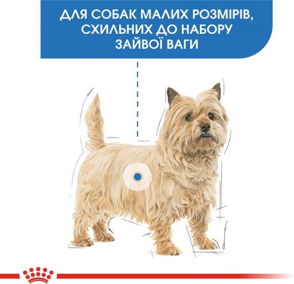 Корм Royal Canin для собак MINI LIGHT WEIGHT CARE (Міні Лайт Вейт Кер), 3 кг