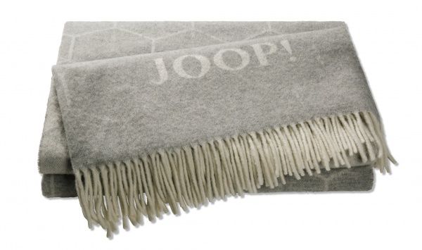 Плед F-Vision Schiefer 130x180 см серый/светло-серый Joop! 