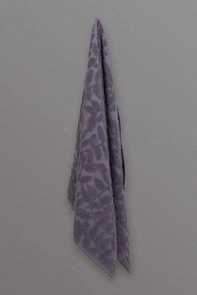 Полотенце Leaf 70x140 см антрацит ABC 