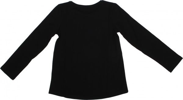 Футболка с длинным рукавом 5.10.15. для девочки 3H3923 р.98 черный 
