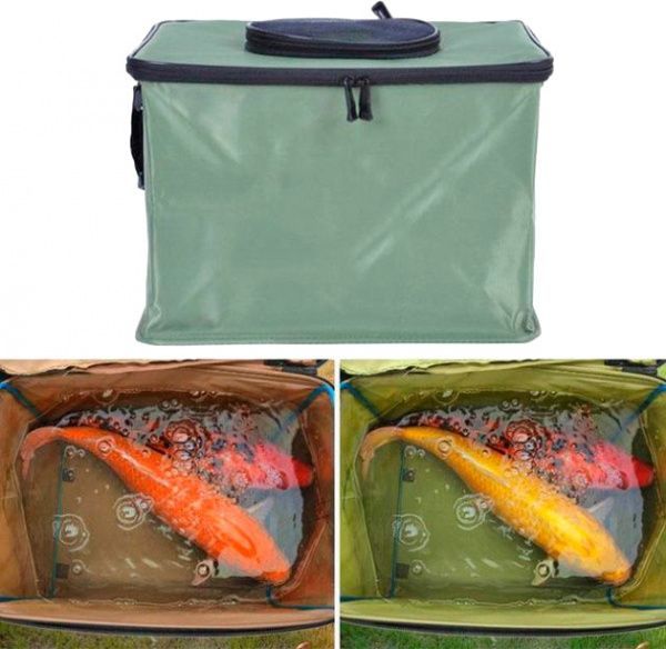 Сумка ЕВА складная с отверстием для живца 35 см SF23841