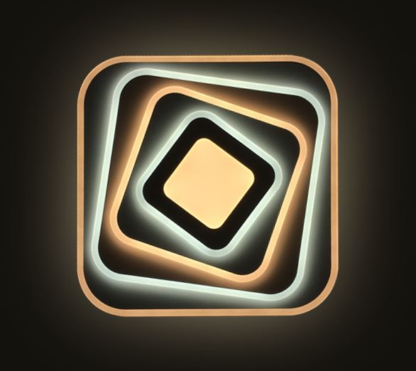 Светильник светодиодный Светкомплект Acrylic 05 A RGB 110 Вт белый 2800-6000+RGB К 