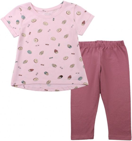 Костюм для дівчаток Фламінго р.104 рожевий 046-420 