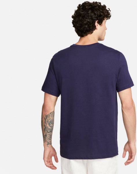Футболка Nike PSG M NK CREST TEE DJ1315-498 р.2XL синий