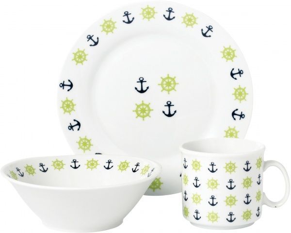 Набор детской посуды Nautic 3 предмета (D161004) Limited Edition