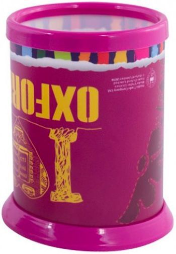 Стакан для письменных принадлежностей разборный Oxford розовый