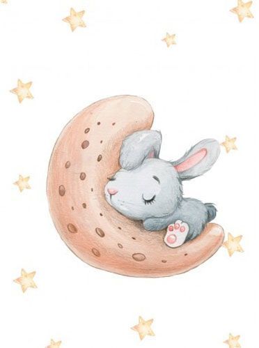 Картина Кролик 21x29,7 см Posterclub 