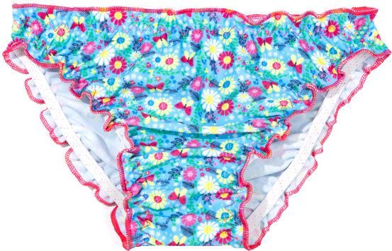 Купальник для девочек ESLI р.134-140 голубой BAMBINA 