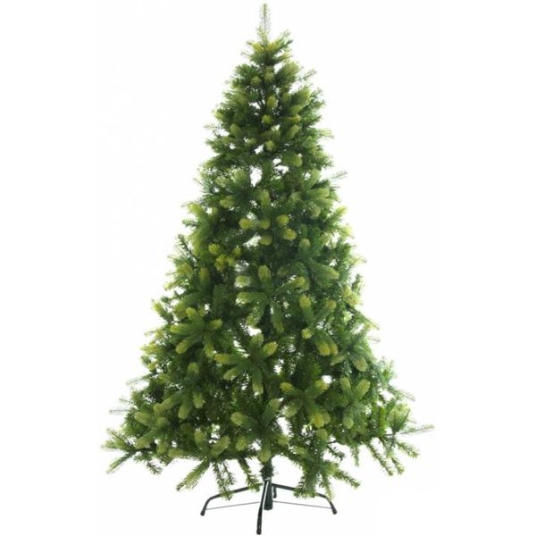 Елка искусственная HJT08-210 желто-зеленая 210 см