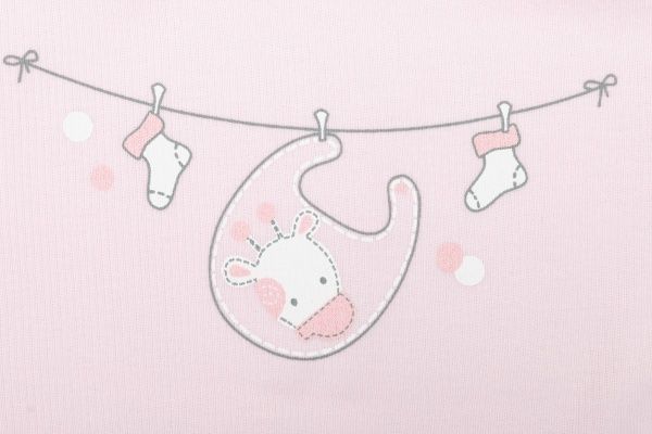 Комбинезон Фламинго р.68 розовый 568-220 