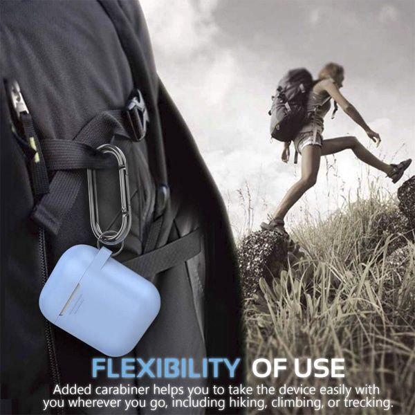 Чохол Promate GripCase для Apple AirPods blue 