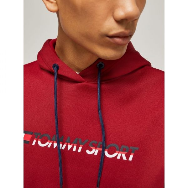 Джемпер Tommy Hilfiger FLEECE LOGO HOODY S20S200279607 р. XL красный
