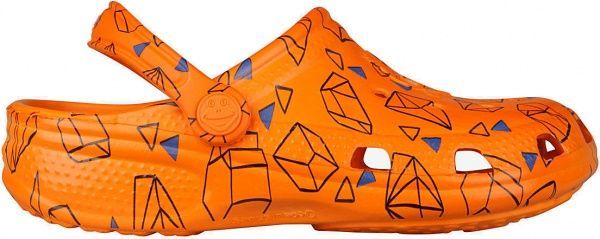 Сабо Coqui Big Frog Printed 8115-220-1000 р. 34-35 оранжевый