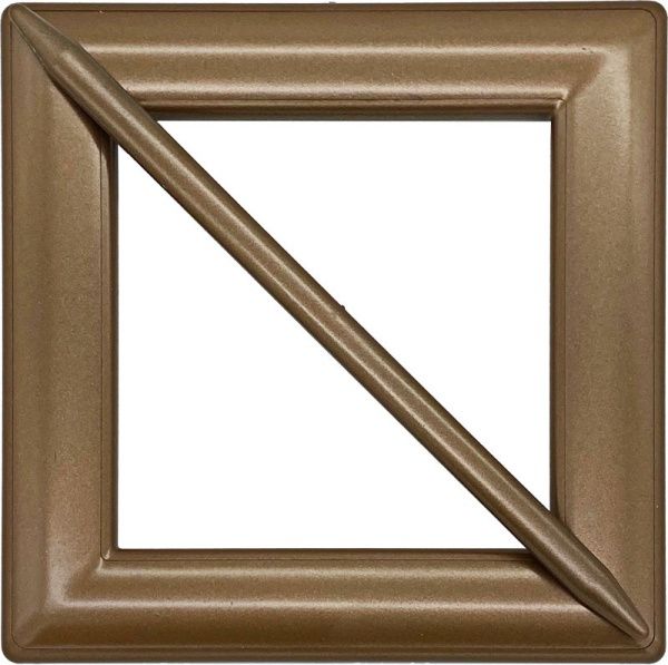 Декор Квадрат 150х150 мм коричневый V0001-14 MISLT