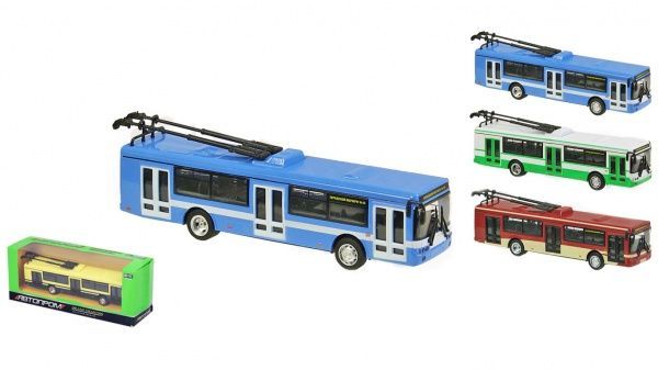 Автомодель Автопром 1:72 Тролейбус 6407ABCD