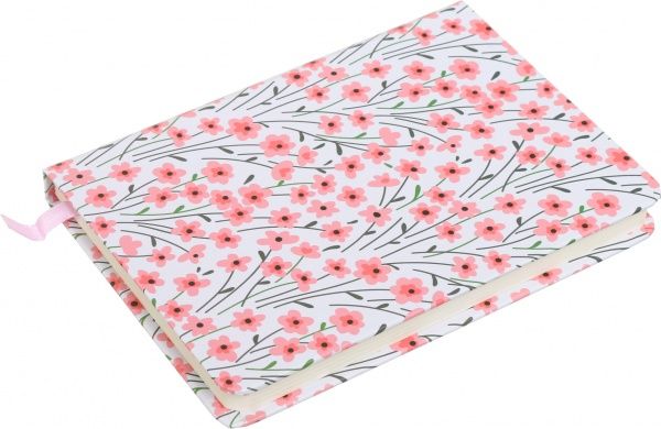 Блокнот Перші квіти 10,5x14,5 см білий