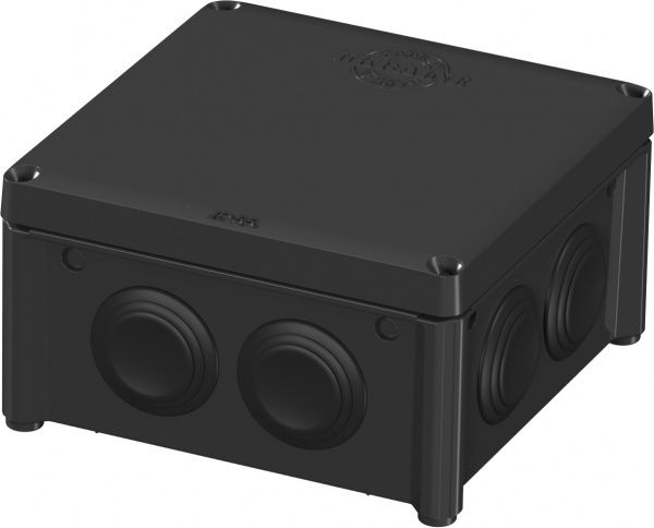 Коробка распределительная с крышкой 100х100х50 IP55 полипропилен IB006 Vintage