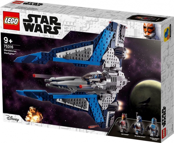 Конструктор LEGO Star Wars Мандалорський винищувач 75316