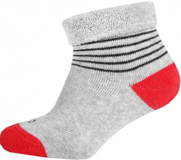 Носки детские унисекс Duna с силиконом 4009 р.12–14 светло-серый 