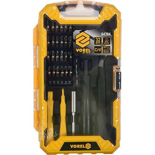Набор отверточных насадок Vorel 32 шт. 64384