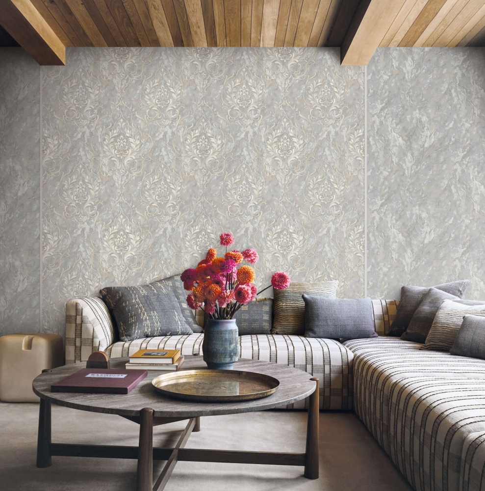 Шпалери вінілові на паперовій основі Слов'янські шпалери Le Grand Gold Помпея 2 4521-01 1,06x10,05 м