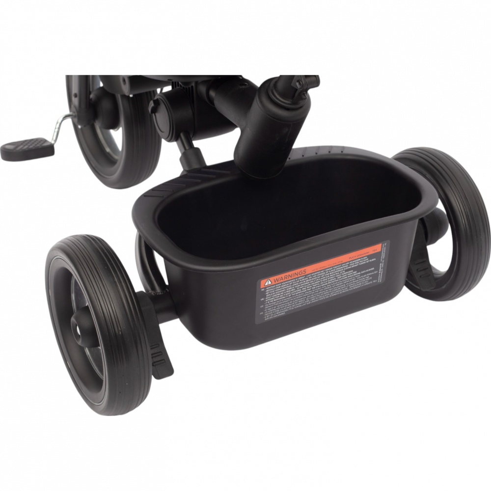 Велосипед детский MaxxPro kids трехколесный с балдахином черный 2750009