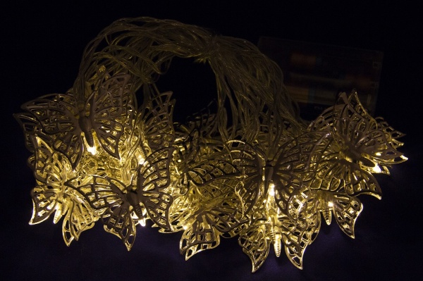 Электрогирлянда Девилон 652402 светодиодная (LED) 20 ламп 4 м 