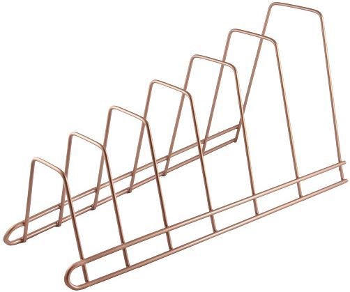 Підставка для кришок Metaltex 360906 Copper 34x15x18 см мідь