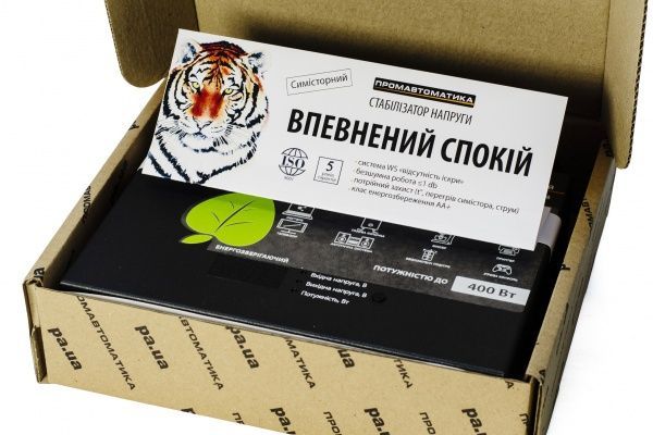 Стабилизатор напряжения СТАБ 0.4кВт/16 ступ. симисторный