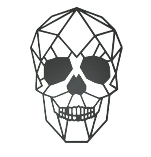 Панно Череп PN113 51x35 см 