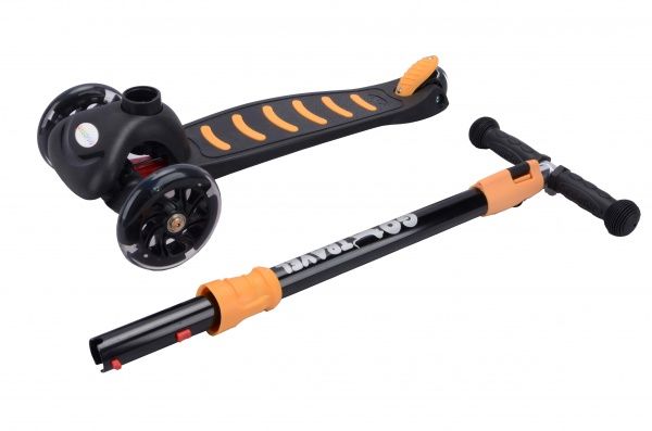 Самокат GO Travel черно-оранжевый LS304B-BY 